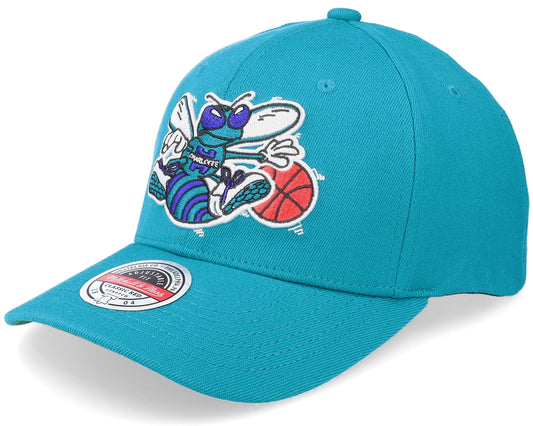 Men's Mitchell & Ness NBA Team Ground 2.0 Stretch Snapback Hwc Hornets