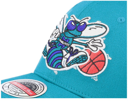 Mitchell & Ness Men's NBA Team Ground 2.0 Stretch Snapback Hwc Hornets Snapback Caps