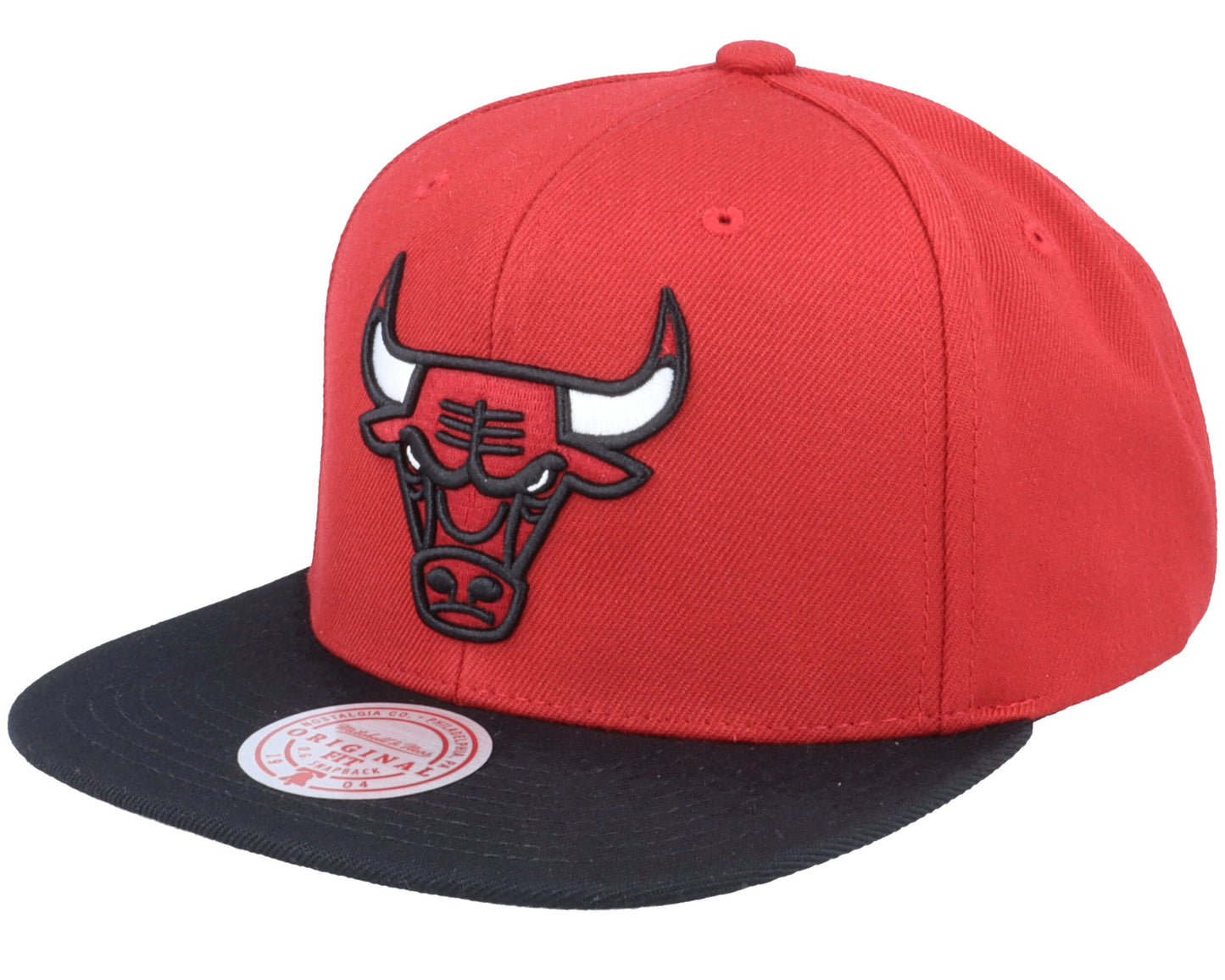 Men's Mitchell & Ness NBA Team 2 Tone 2.0 Snapback NBA Bulls