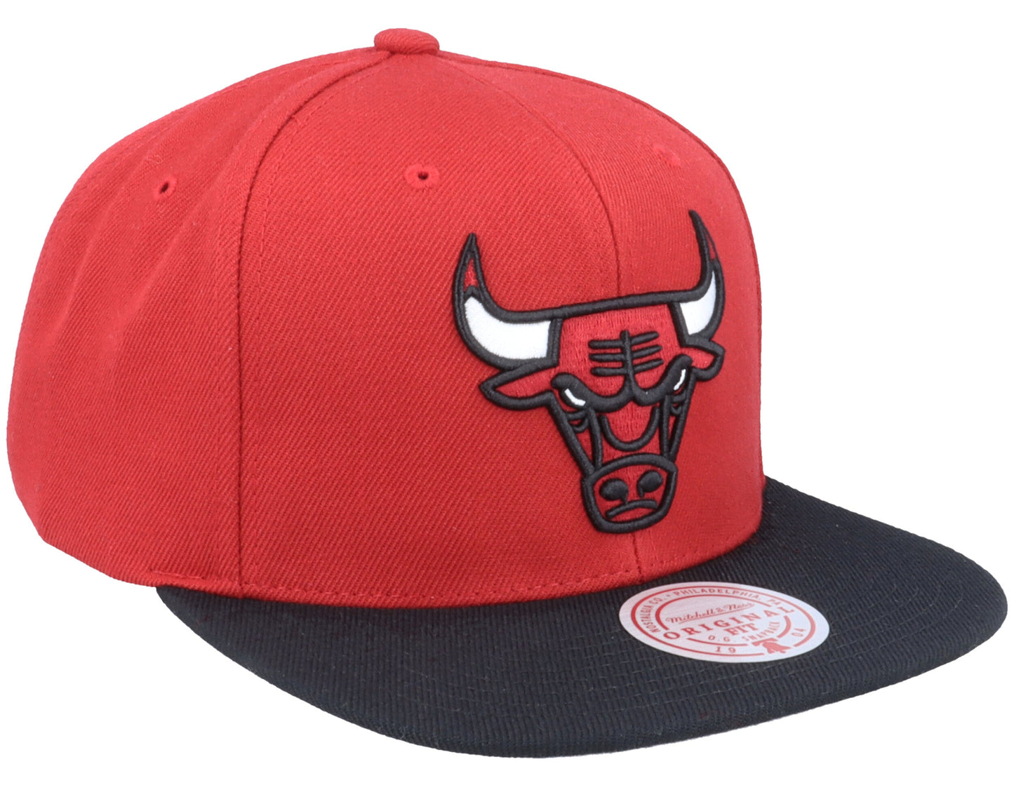 Mitchell & Ness Men's NBA Team 2 Tone 2.0 Snapback NBA Bulls Snapback Caps