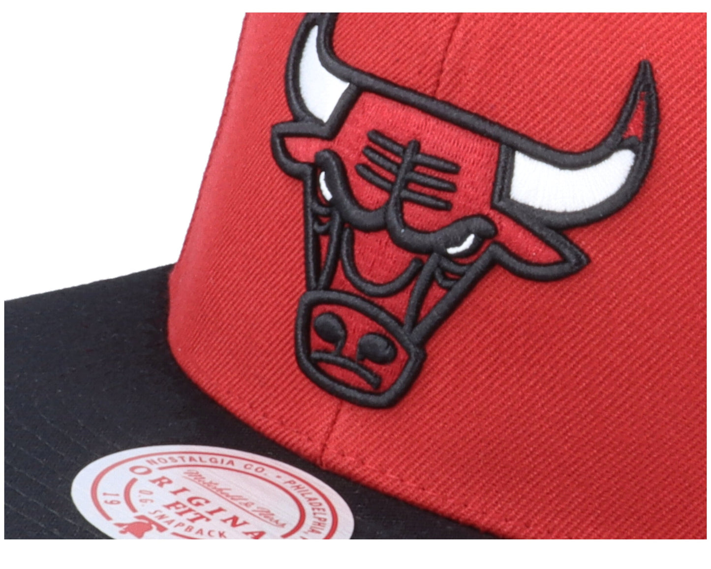 Men's Mitchell & Ness NBA Team 2 Tone 2.0 Snapback NBA Bulls