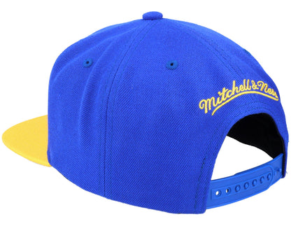 Mitchell & Ness Men's NBA Team 2 Tone 2.0 Snapback NBA Warriors Snapback Caps