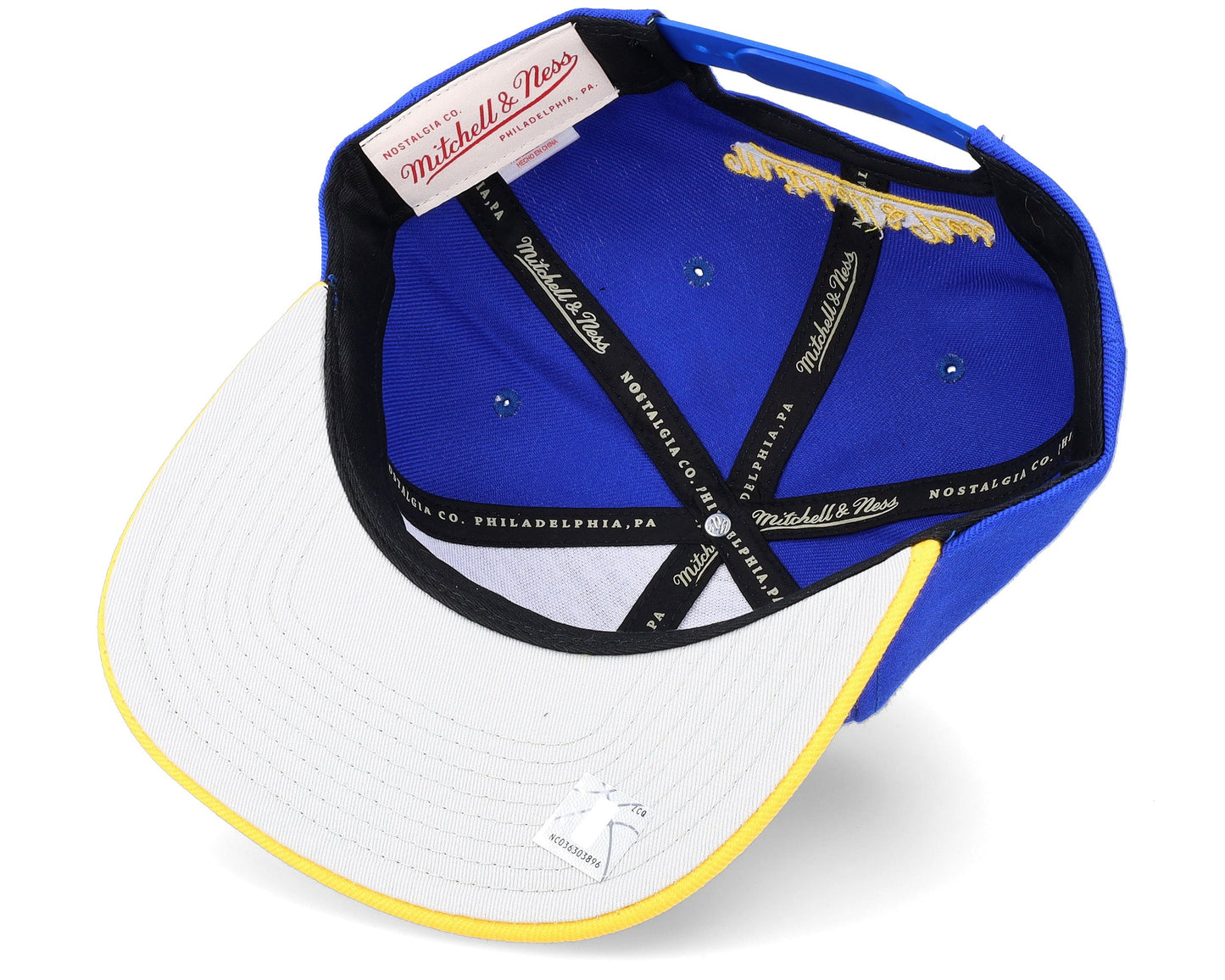 Mitchell & Ness Men's NBA Team 2 Tone 2.0 Snapback NBA Warriors Snapback Caps