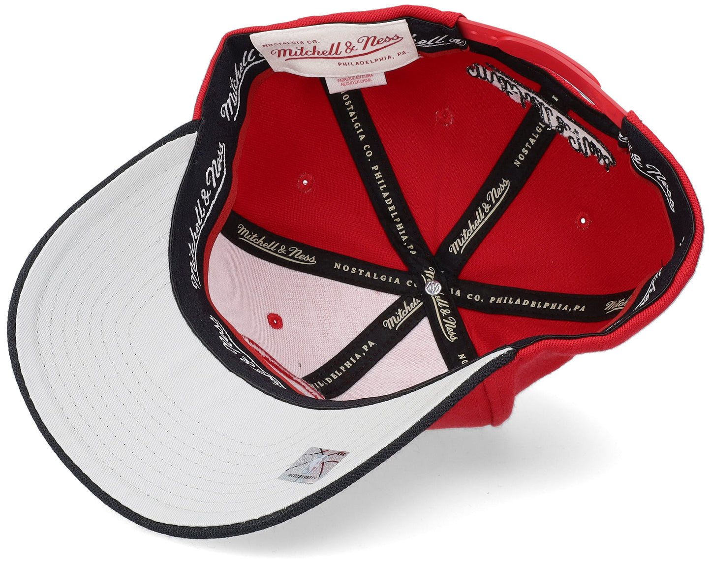 Mitchell & Ness Men's NBA Team 2 Tone 2.0 Stretch Snapback NBA Hawks Snapback Caps