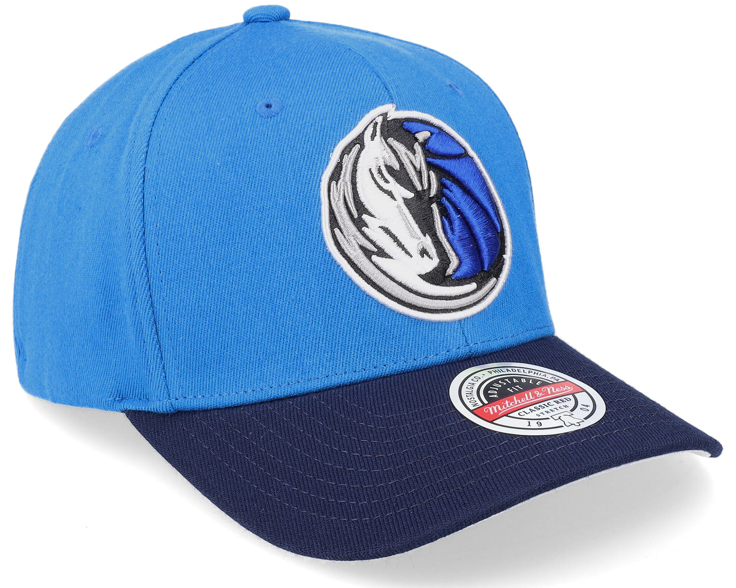 Mitchell & Ness Men's NBA Team 2 Tone 2.0 Stretch Snapback NBA Mavericks