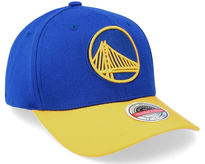 Mitchell & Ness Men's NBA Team 2 Tone 2.0 Stretch Snapback NBA Warriors Snapback Caps