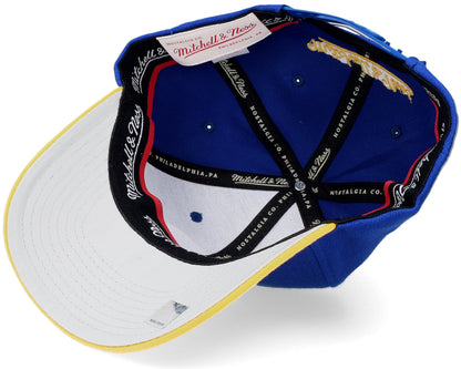 Mitchell & Ness Men's NBA Team 2 Tone 2.0 Stretch Snapback NBA Warriors Snapback Caps