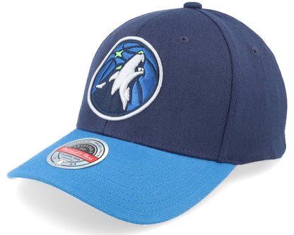 Mitchell & Ness Men's NBA Team 2 Tone 2.0 Stretch Snapback NBA Timberwolves Snapback Caps