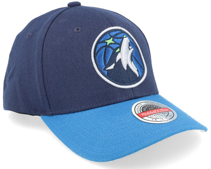 Mitchell & Ness Men's NBA Team 2 Tone 2.0 Stretch Snapback NBA Timberwolves Snapback Caps