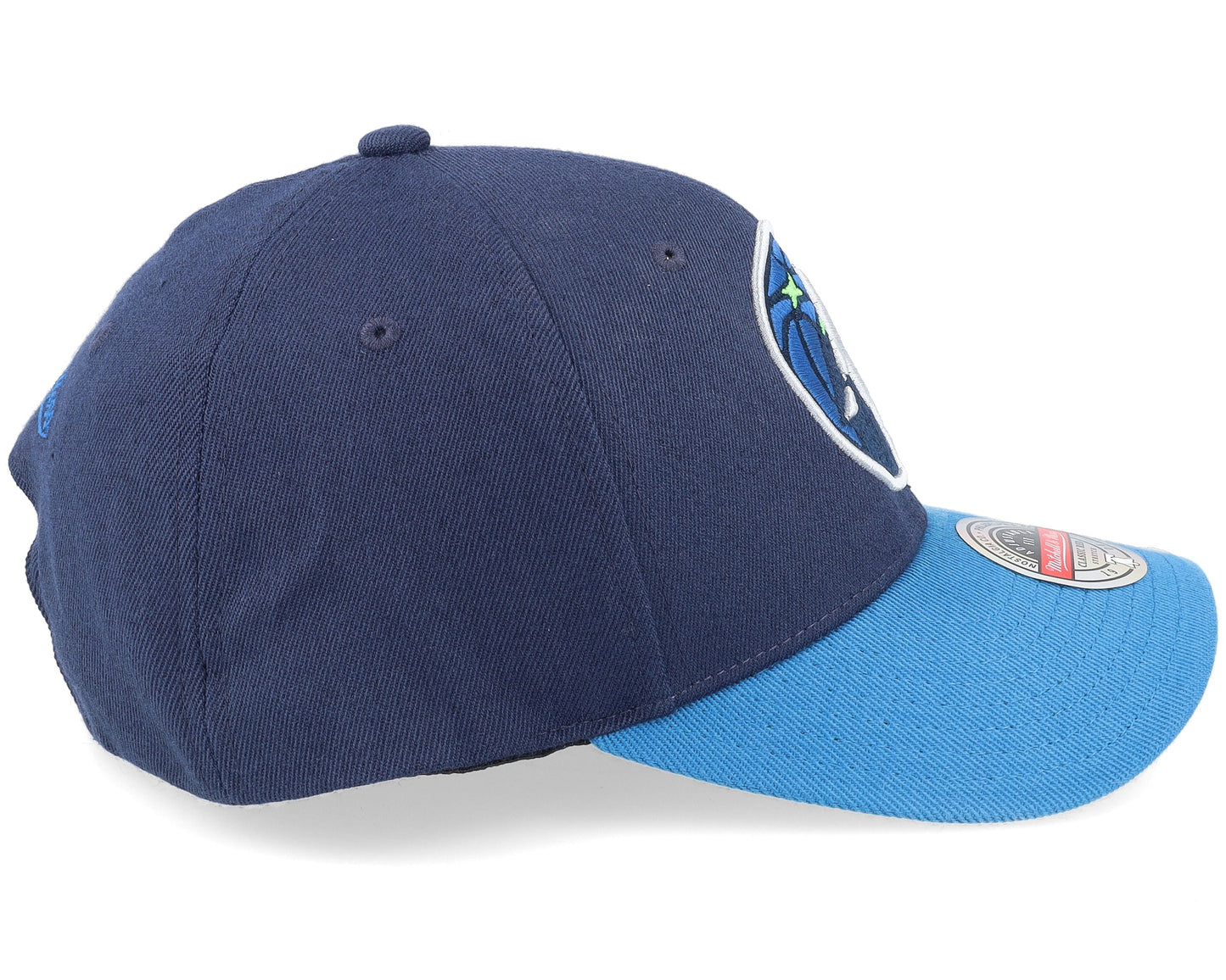 Mitchell & Ness Men's NBA Team 2 Tone 2.0 Stretch Snapback NBA Timberwolves Snapback Caps