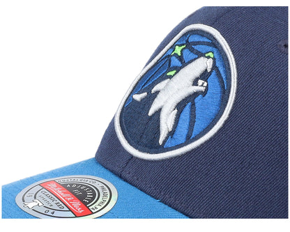 Mitchell & Ness Men's NBA Team 2 Tone 2.0 Stretch Snapback NBA Timberwolves Snapback Caps