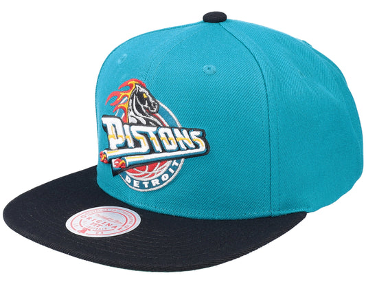 Mitchell & Ness Men's NBA Team 2 Tone 2.0 Snapback Hwc Pistons Snapback Caps