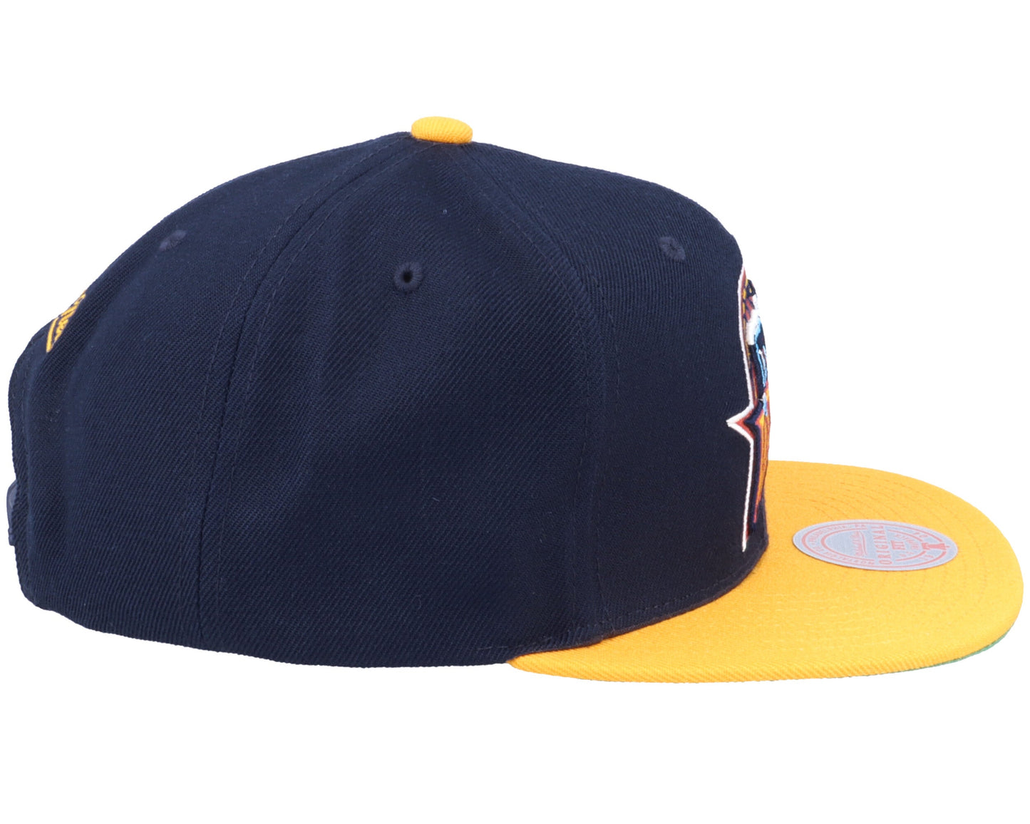Men's Mitchell & Ness NBA Team 2 Tone 2.0 Snapback Hwc Warriors