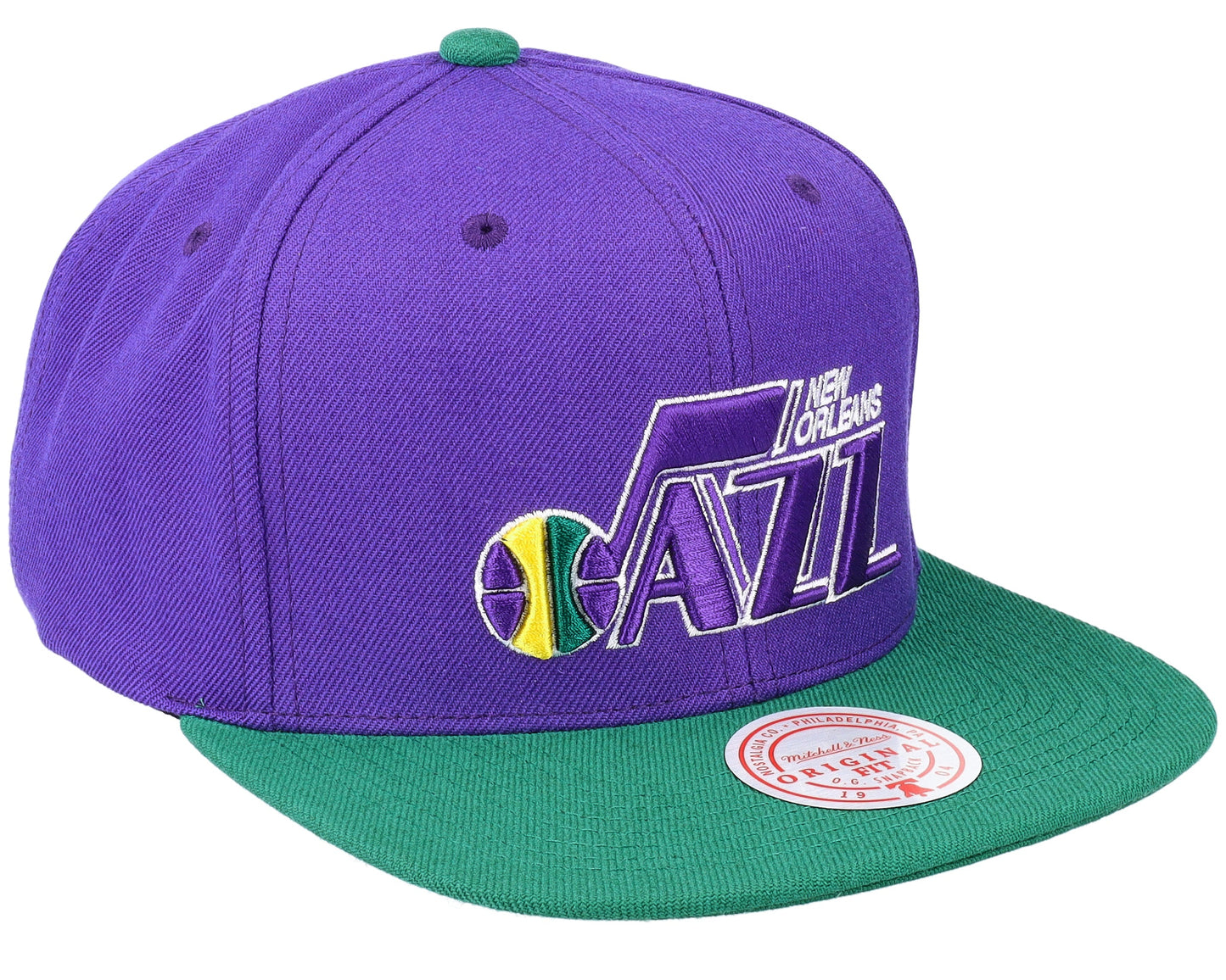 Mitchell & Ness Men's NBA Team 2 Tone 2.0 Snapback Hwc Jazz Snapback Caps