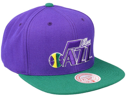 Mitchell & Ness Men's NBA Team 2 Tone 2.0 Snapback Hwc Jazz Snapback Caps