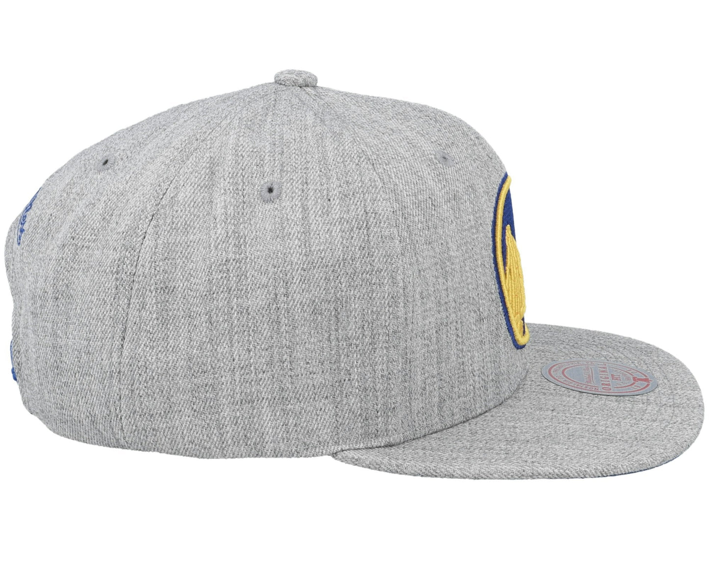 Mitchell & Ness Men's NBA Team Heather 2.0 Snapback Warriors Snapback Caps