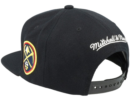 Mitchell & Ness Men's NBA Team Script 2.0 Snapback Nuggets