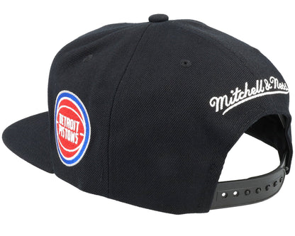 Mitchell & Ness Men's NBA Team Script 2.0 Snapback Pistons Snapback Caps