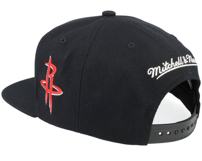 Mitchell & Ness Men's NBA Team Script 2.0 Snapback Rockets Snapback Caps