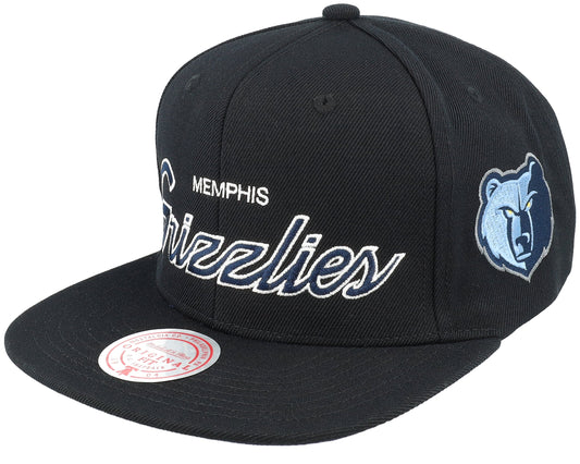Men's Mitchell & Ness NBA Team Script 2.0 Snapback Grizzlies