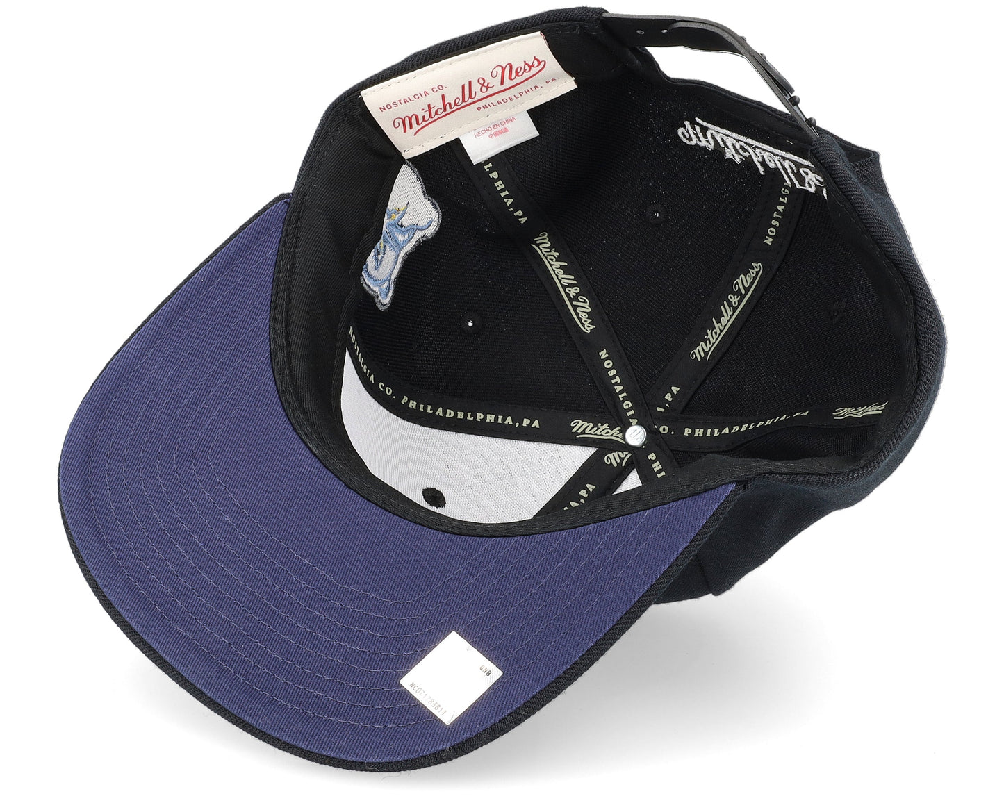 Men's Mitchell & Ness NBA Team Script 2.0 Snapback Grizzlies