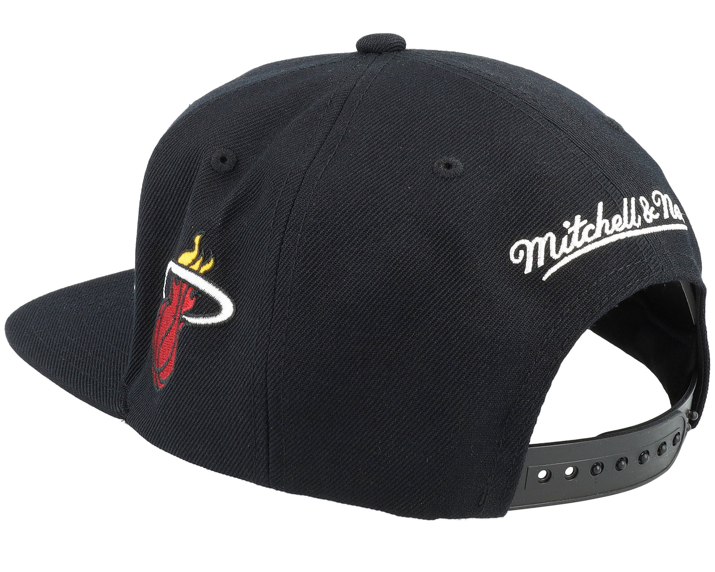Mitchell & Ness Men's NBA Team Script 2.0 Snapback Heat Snapback Caps