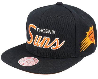 Mitchell & Ness Men's NBA Team Script 2.0 Snapback Suns Snapback Caps