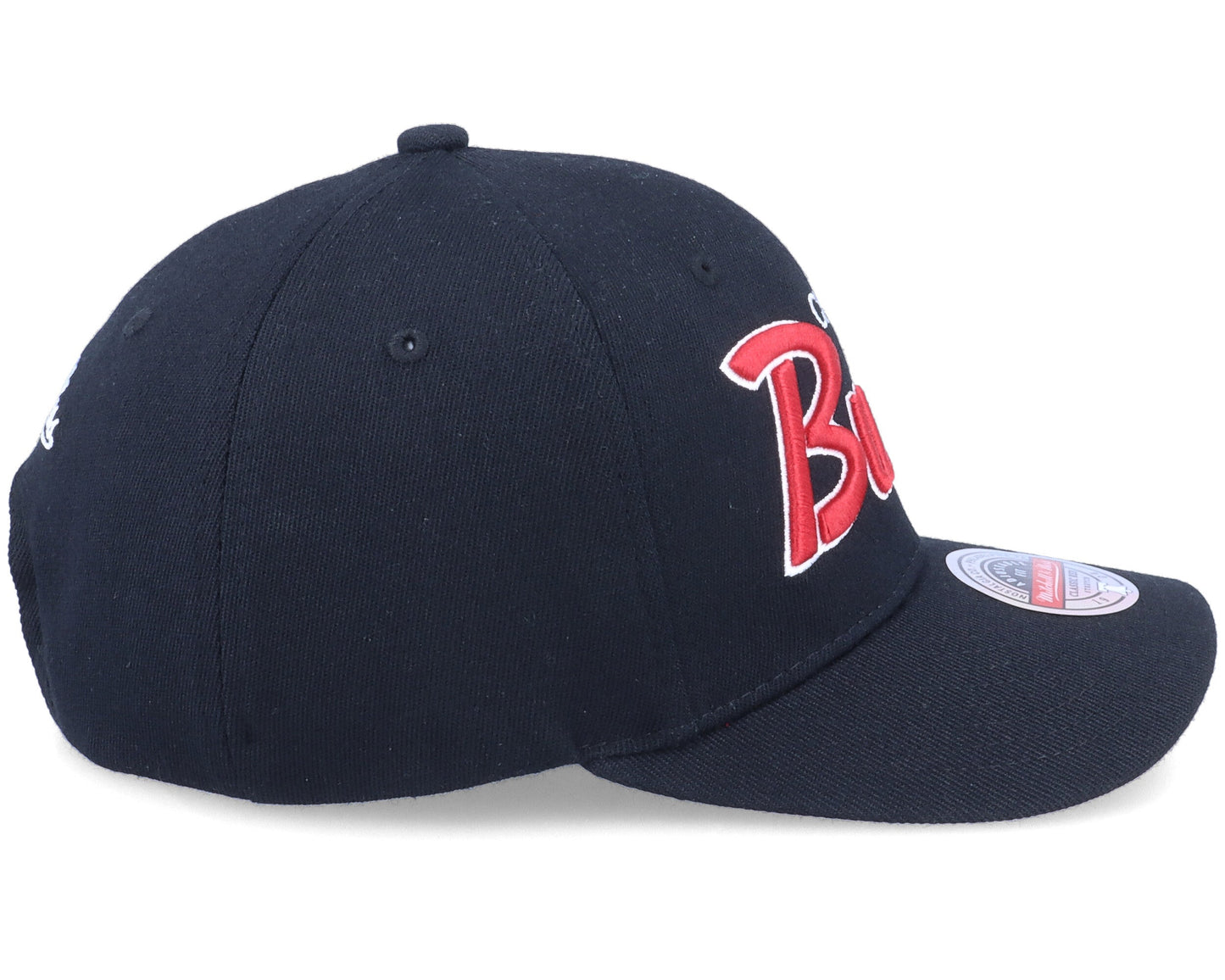 Mitchell & Ness Men's NBA Team Script 2.0 Stretch Snapback Bulls Snapback Caps