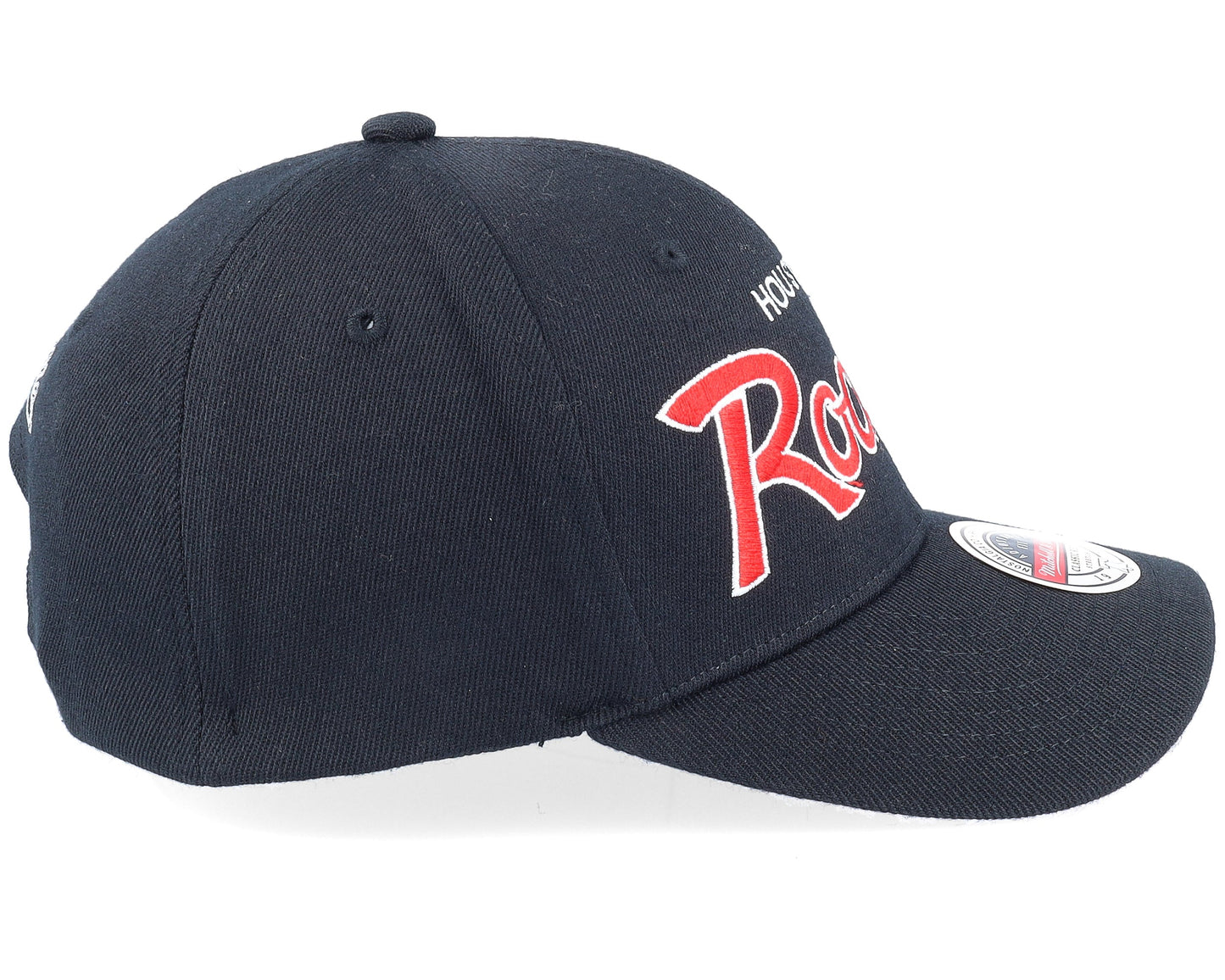 Mitchell & Ness Men's NBA Team Script 2.0 Stretch Snapback Rockets Snapback Caps