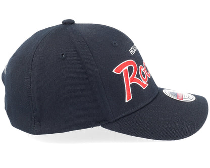 Mitchell & Ness Men's NBA Team Script 2.0 Stretch Snapback Rockets Snapback Caps