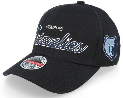Mitchell & Ness Men's NBA Team Script 2.0 Stretch Snapback Grizzlies