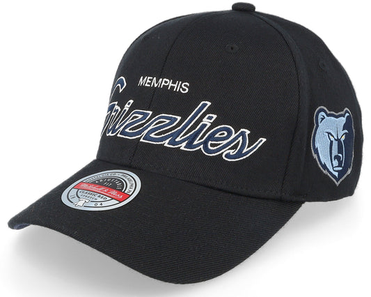 Mitchell & Ness Men's NBA Team Script 2.0 Stretch Snapback Grizzlies