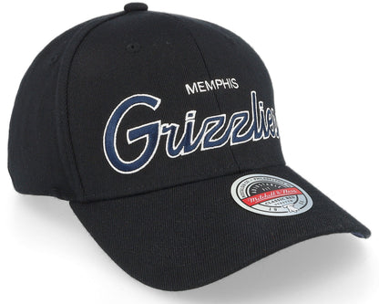Mitchell & Ness Men's NBA Team Script 2.0 Stretch Snapback Grizzlies