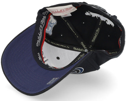 Mitchell & Ness Men's NBA Team Script 2.0 Stretch Snapback Grizzlies
