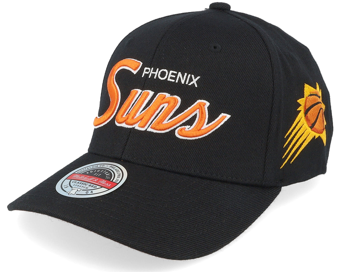 Mitchell & Ness Men's NBA Team Script 2.0 Stretch Snapback Suns Snapback Caps