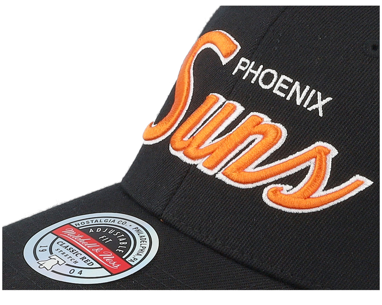 Mitchell & Ness Men's NBA Team Script 2.0 Stretch Snapback Suns Snapback Caps