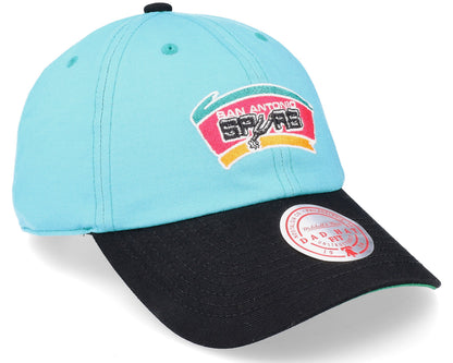 Mitchell & Ness Men's NBA Team 2 Tone 2.0 Dad Strapback Hwc Spurs Hats