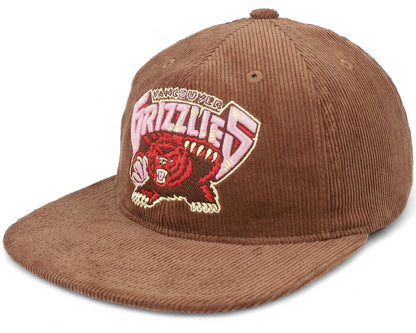 Mitchell & Ness Men's NBA Bsb Cord Deadstock Snapback Hwc Grizzlies Snapback Caps