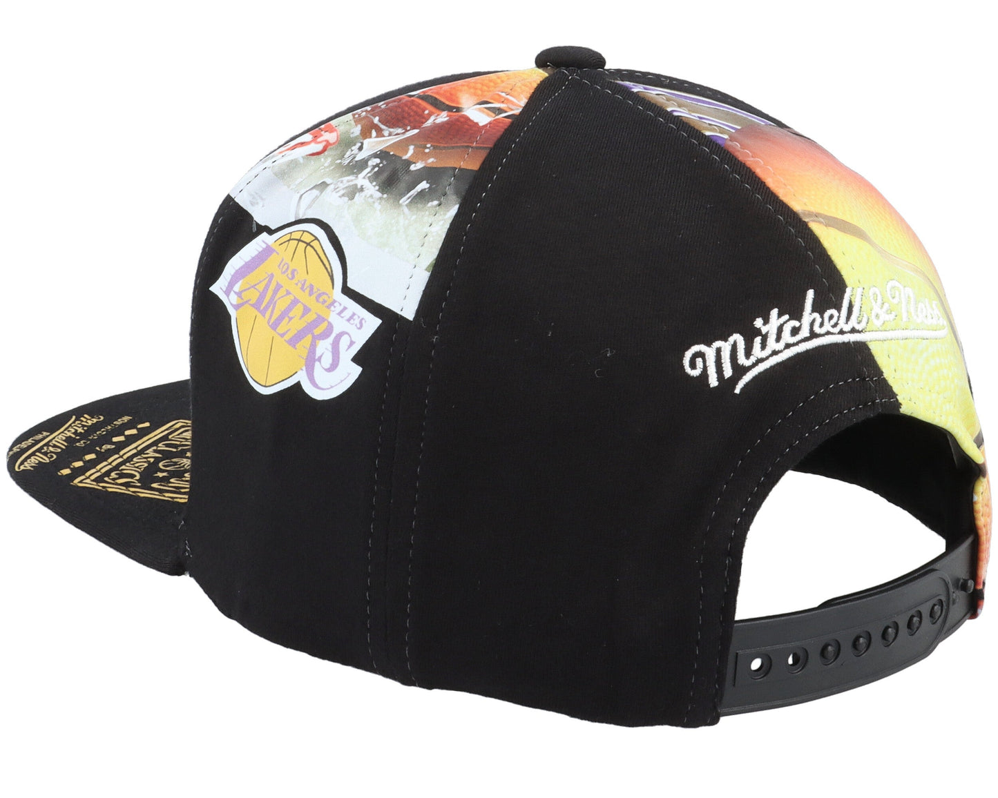 Men's Mitchell & Ness NBA La Lakers Shirt Remix Snapback