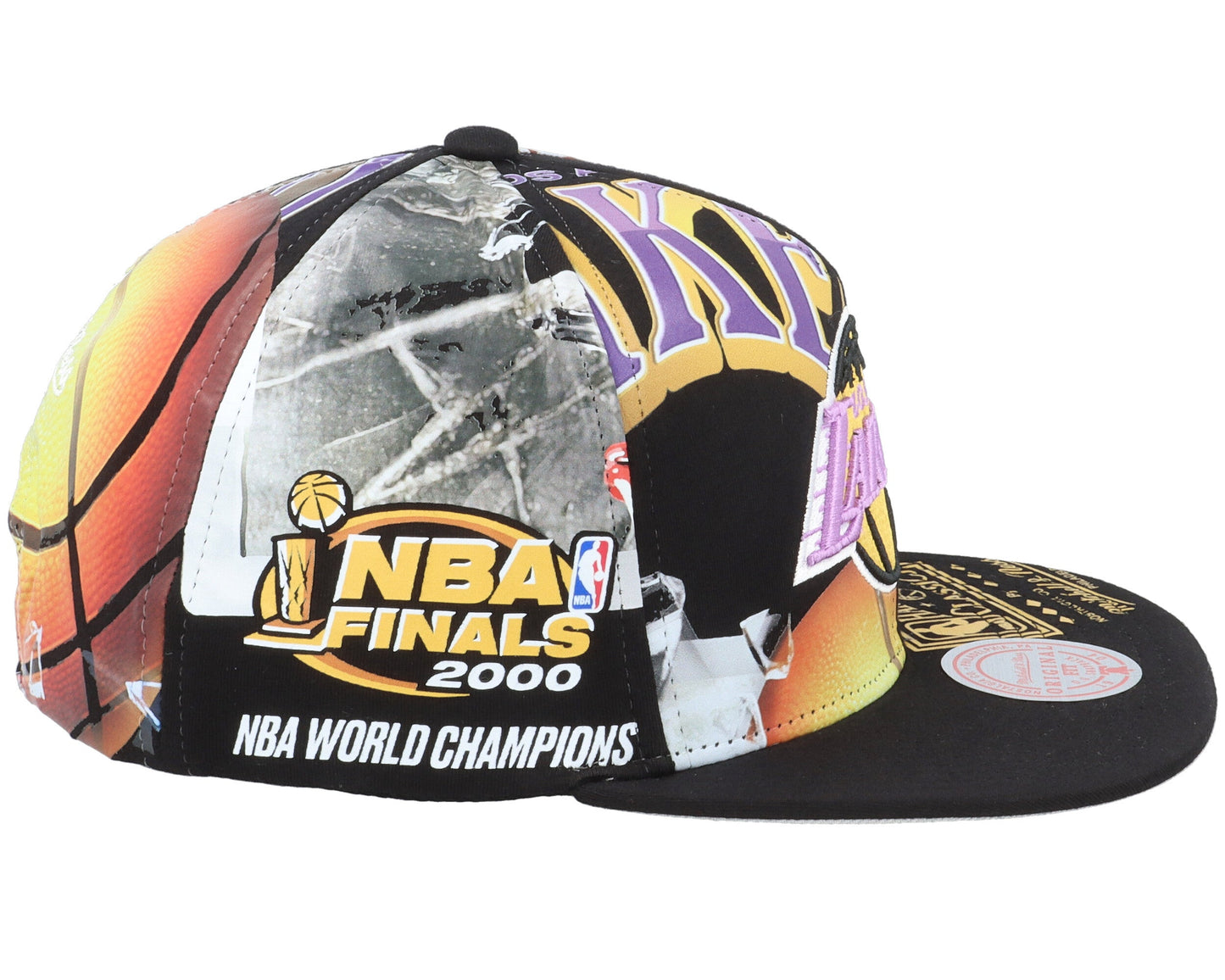 Men's Mitchell & Ness NBA La Lakers Shirt Remix Snapback