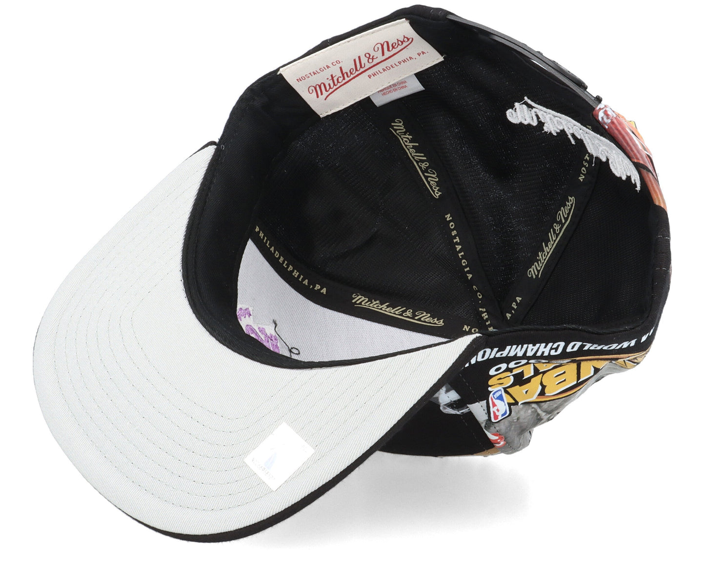 Men's Mitchell & Ness NBA La Lakers Shirt Remix Snapback