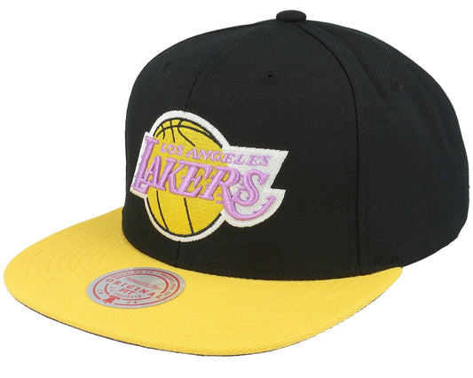 Mitchell & Ness Men's NBA Core Basic Snapback Hwc Lakers Snapback Caps