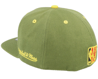 Mitchell & Ness Men's NBA Dusty Olive Fitted Hwc Spurs