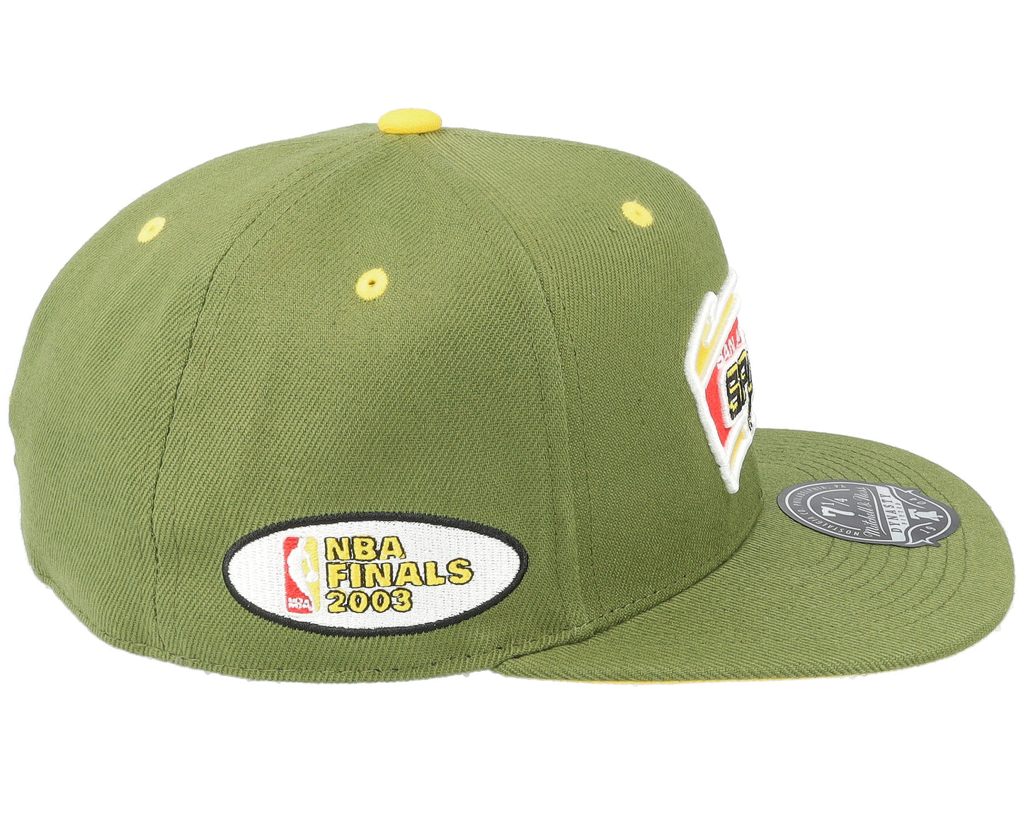 Mitchell & Ness Men's NBA Dusty Olive Fitted Hwc Spurs