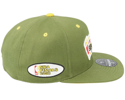 Mitchell & Ness Men's NBA Dusty Olive Fitted Hwc Spurs