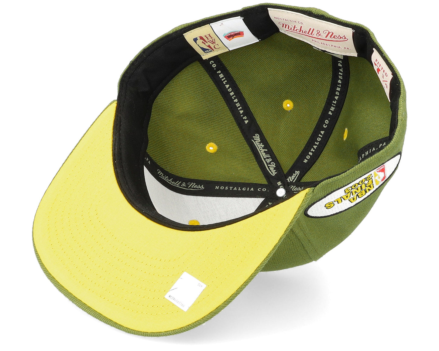 Mitchell & Ness Men's NBA Dusty Olive Fitted Hwc Spurs