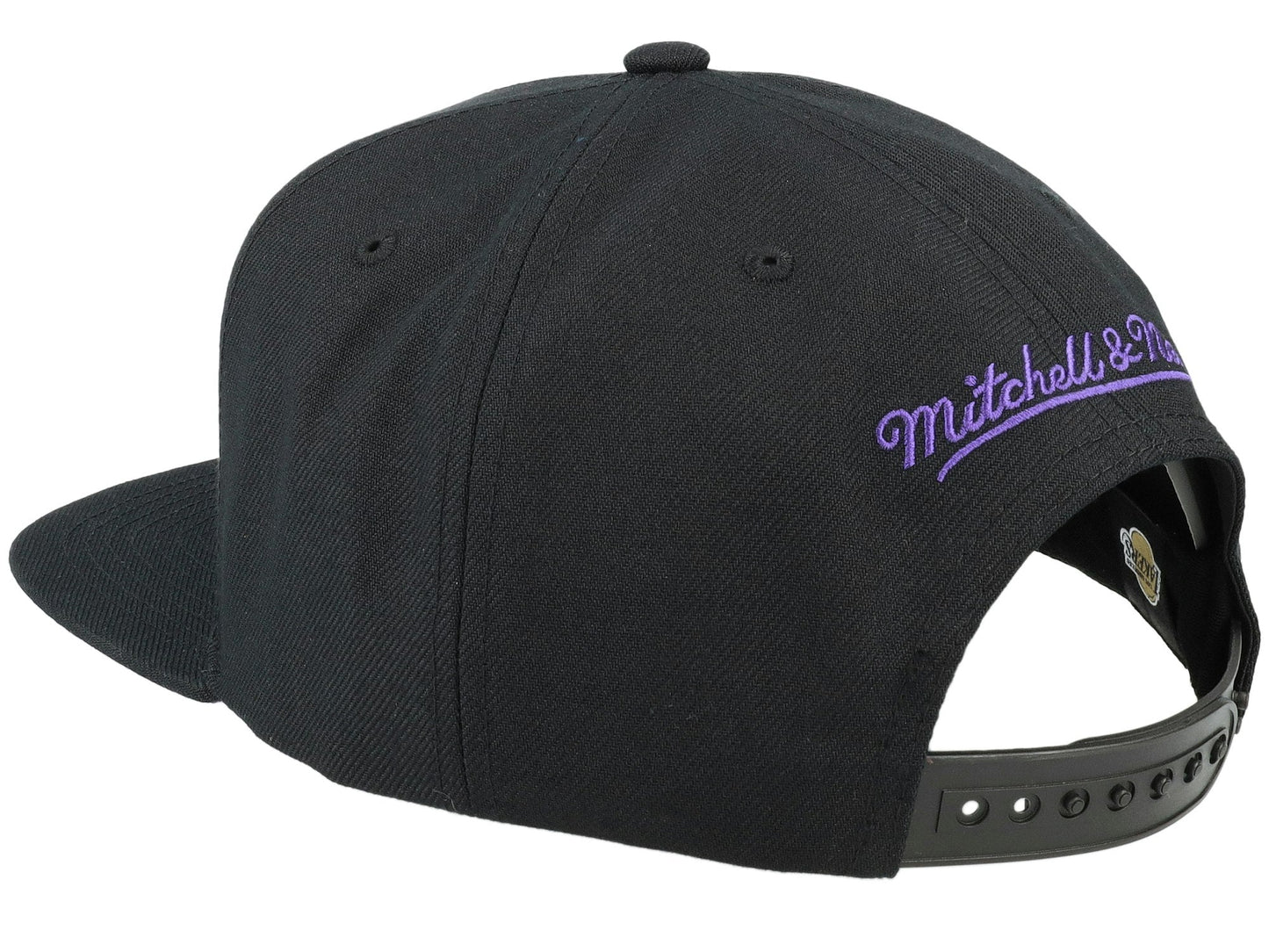 Mitchell & Ness Men's NBA Embroidery Glitch Snapback Lakers Snapback Caps