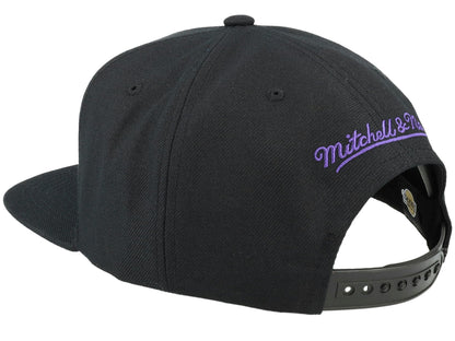 Mitchell & Ness Men's NBA Embroidery Glitch Snapback Lakers Snapback Caps