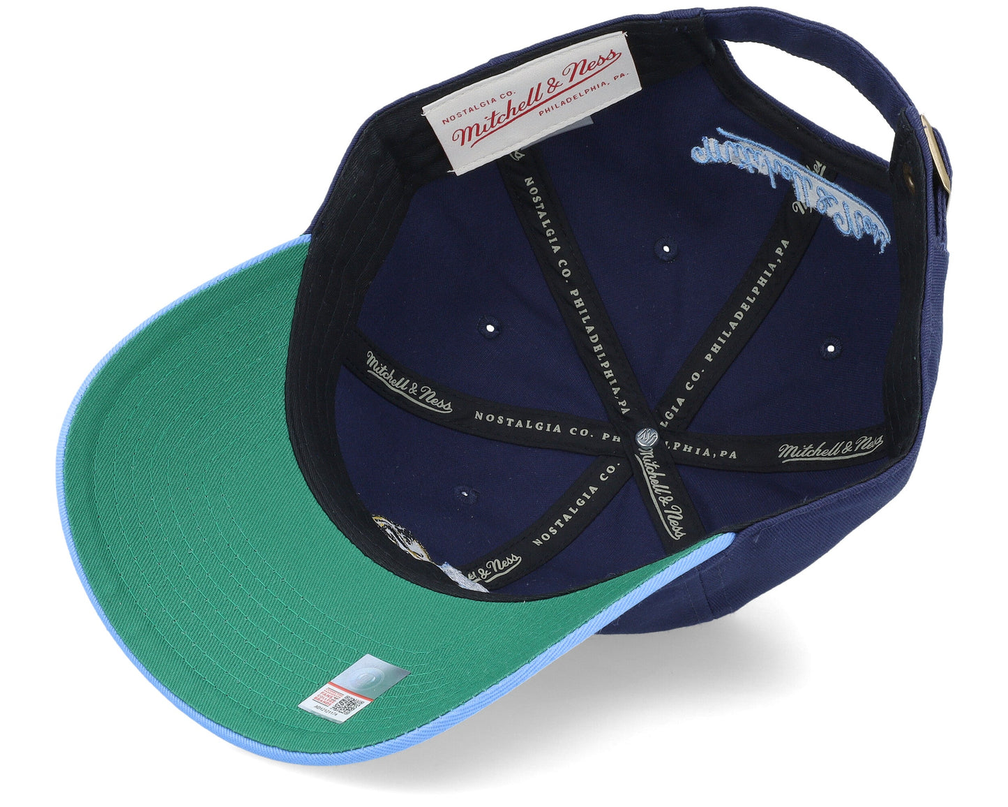 Men's Mitchell & Ness Ncaa Team 2 Tone 2.0 Dad Strapback North Carolina