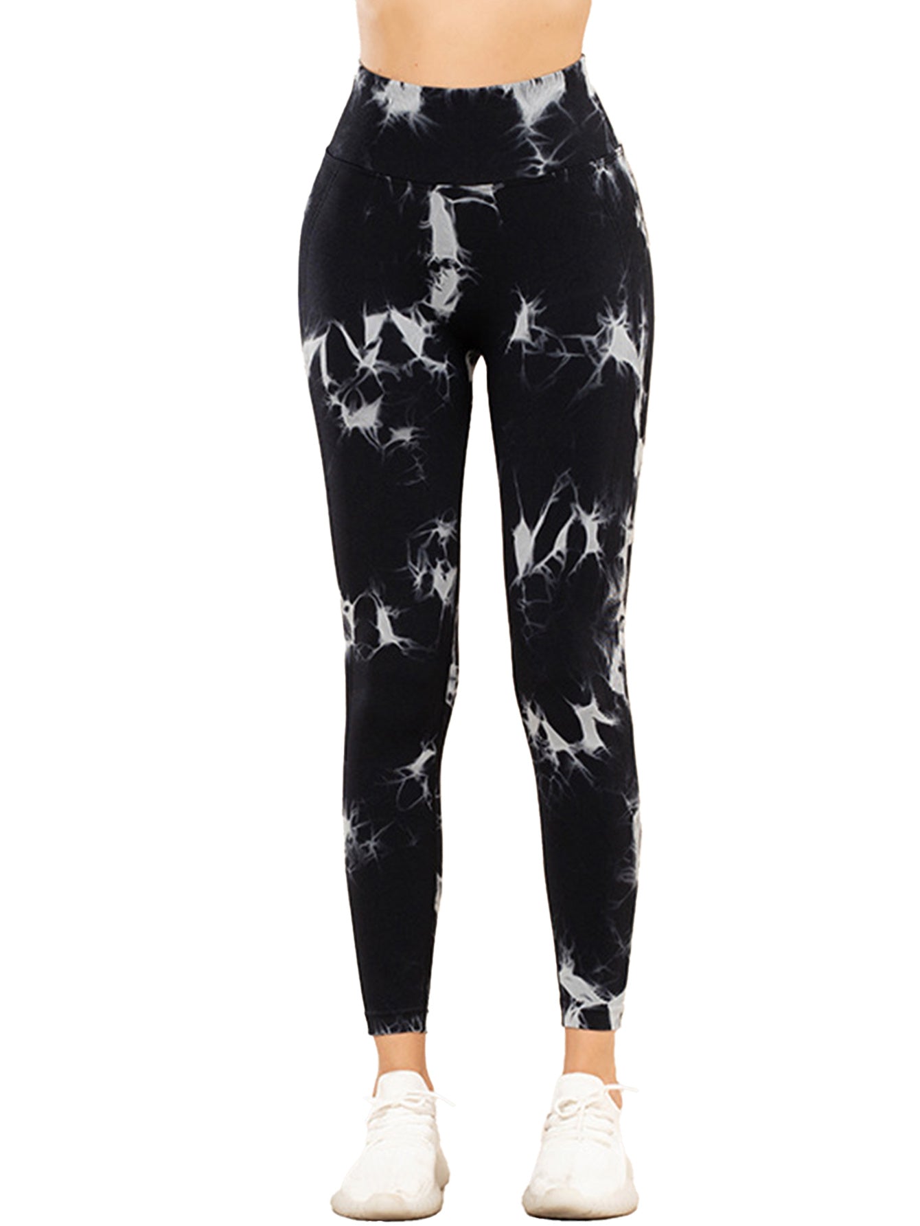 5-Pack Tie Dye Cut-Out Leggings